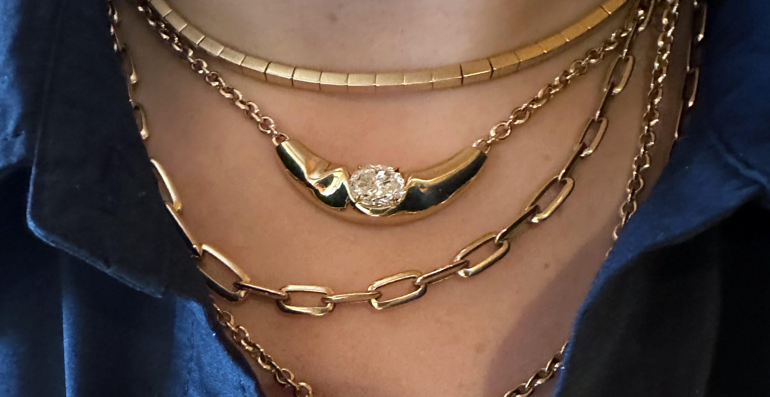 لیزی ماندلر: طلا مایع - مجموعه جدید جواهرات