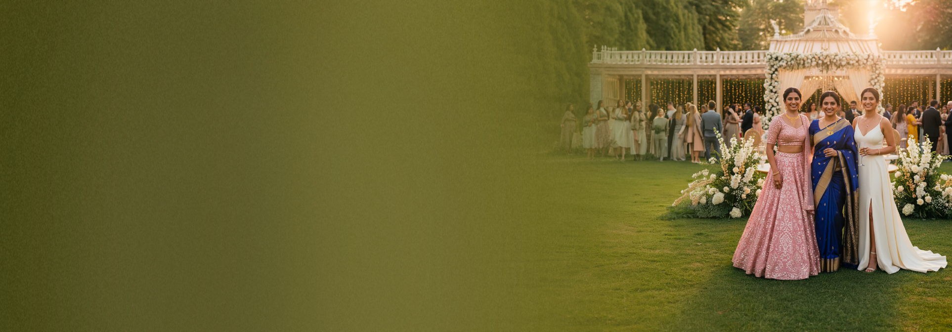 زیورآلات طلایی برای جشن عروسی: نکات استایل برای ساری، لهنگا و گان